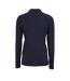 SOLS Womens/Ladies Perfect Long Sleeve Pique Polo Shirt (French Navy) - UTPC2908