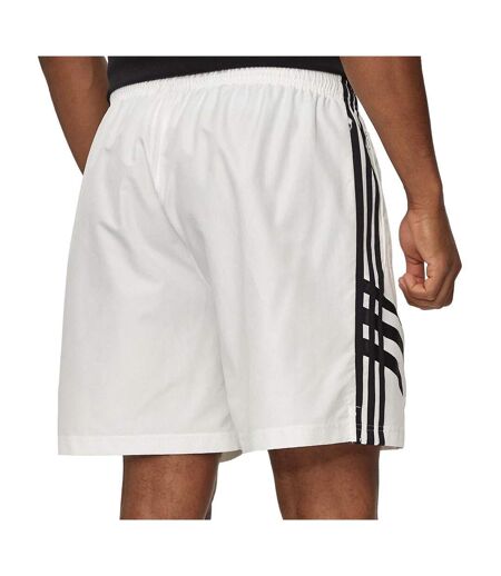 Short blanc/noir homme adidas q3 atl