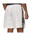 Short blanc/noir homme adidas q3 atl-2