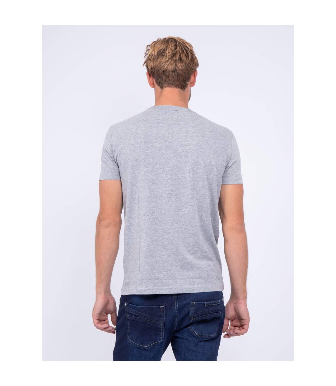 T-shirt col rond pur coton JOUFAX-2