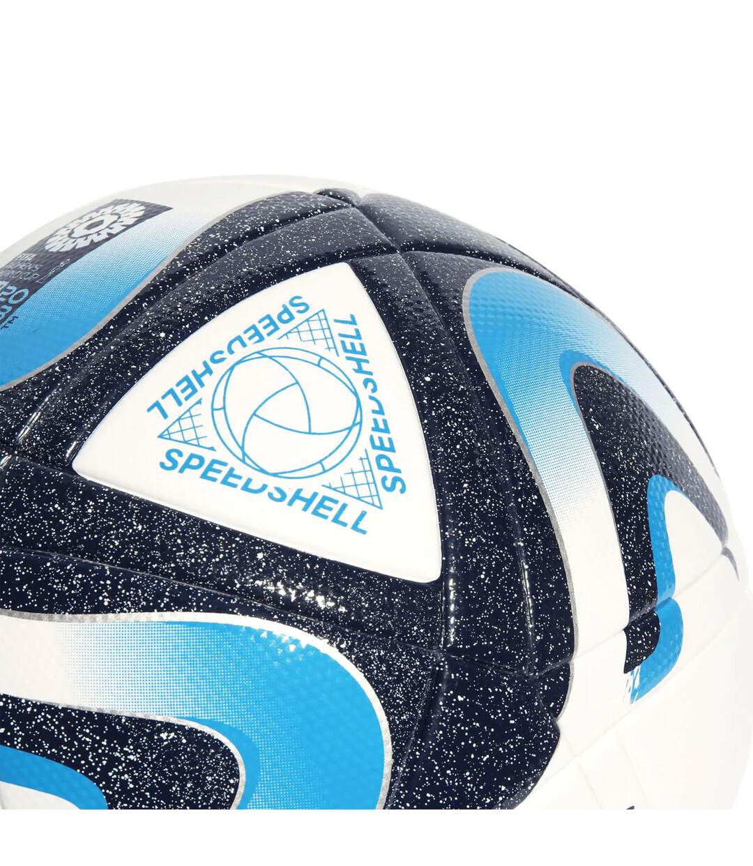 Ballon De Foot Oceaunz Taille 5 Blanc Bleu Adidas-4
