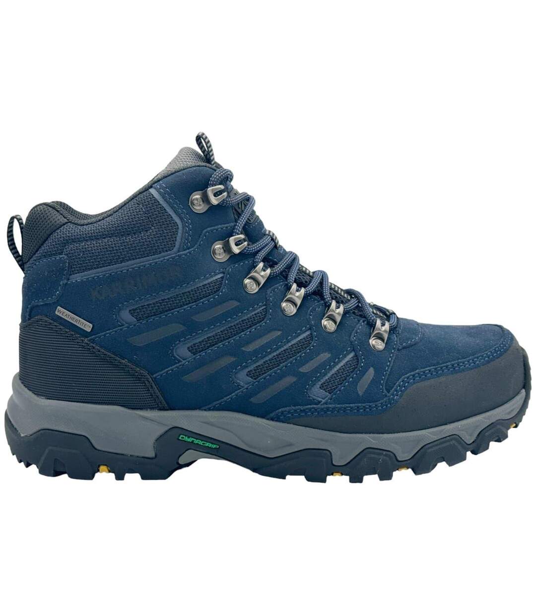Mens Mount Mid Leather Waterproof Walking Boots Navy Karrimor-1