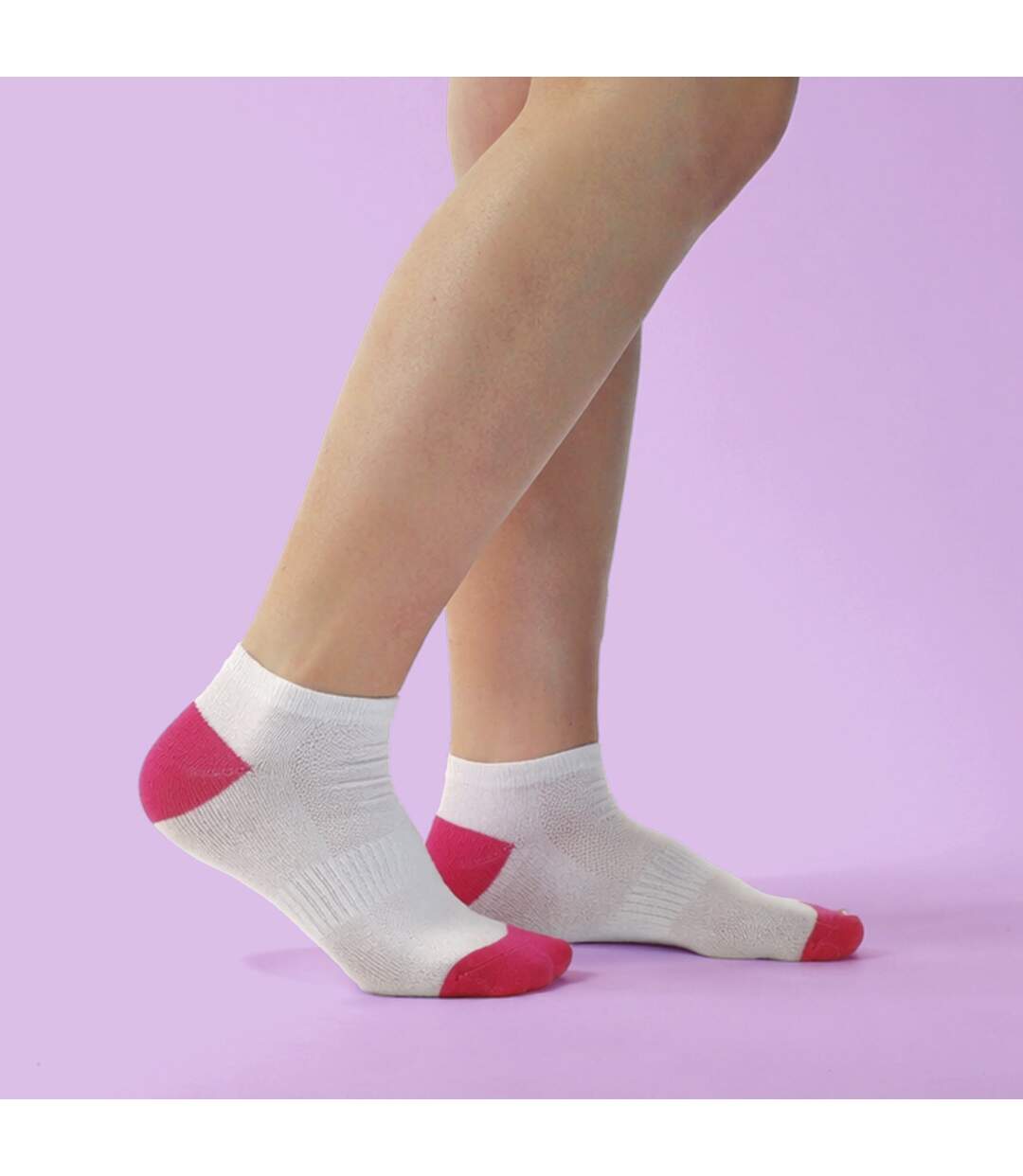 Sock Snob- Lot De 6 Socquettes Femme Bambou Respirantes Talon-pointe-4
