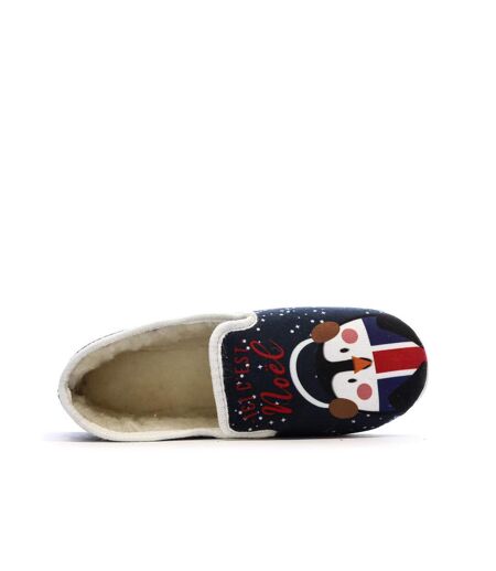 Pantoufles marine homme psg cinoel