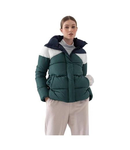 Doudoune Matelassée H4z21 Femme Vert Foncé 4F