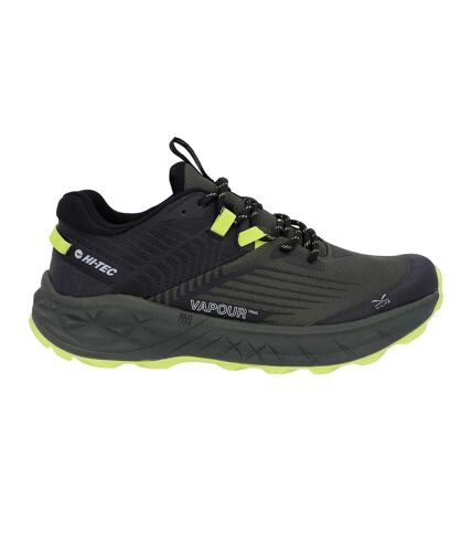 Baskets fuse trail homme noir / vert sombre Hi-Tec