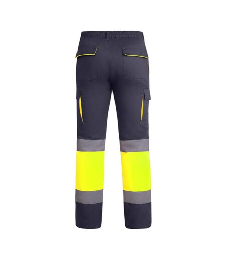Pantalon Homme Plomb Jaune Fluo Roly Workwear