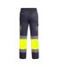 Pantalon Homme Plomb Jaune Fluo Roly Workwear-2
