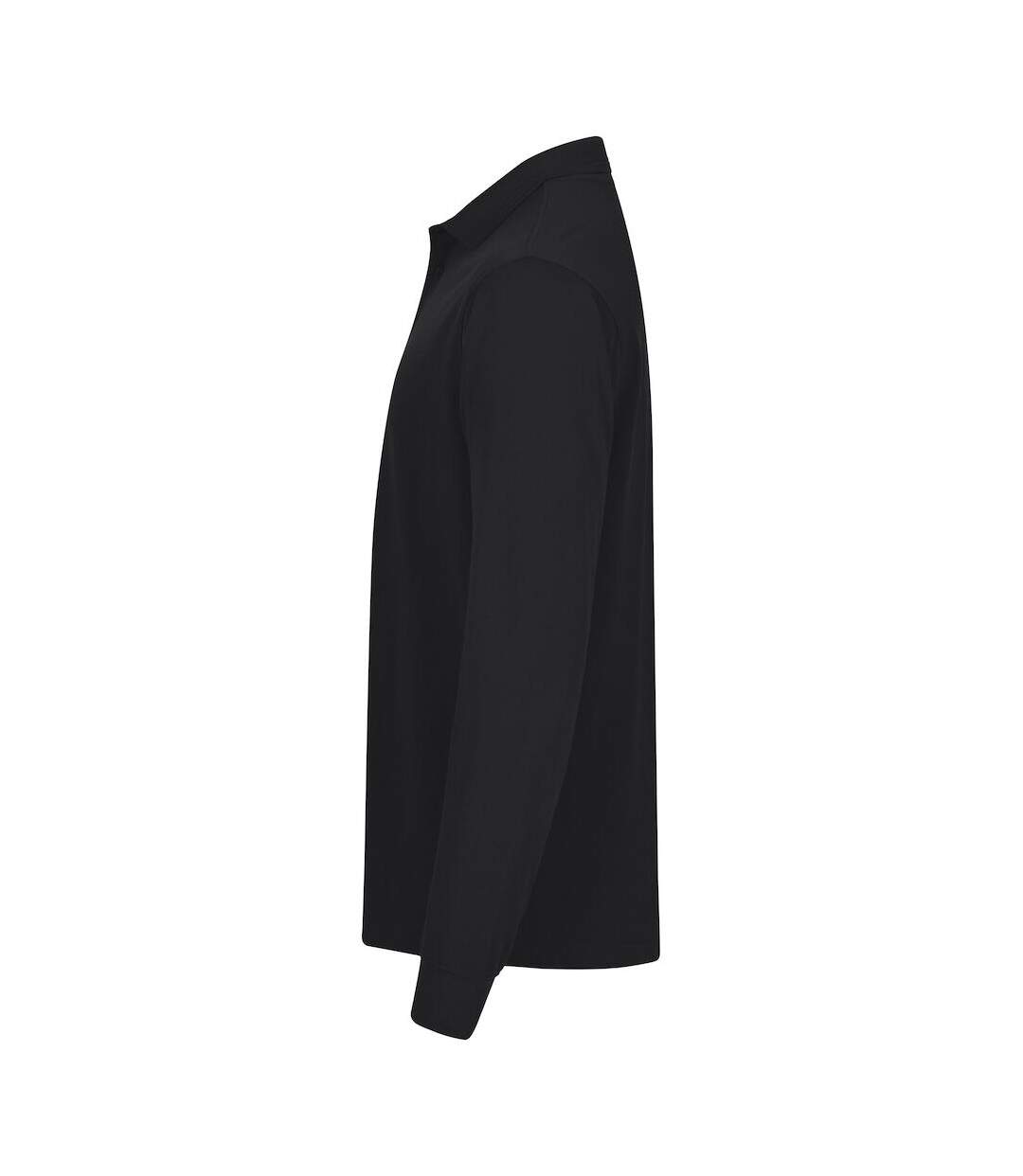 Polo Manches Longues Manhattan Homme Noir Clique-3