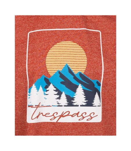 Mens Idukki T-shirt Burnt Orange Trespass