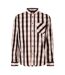 Chemise Motif/style À Rayures Homme Rouge Noir Blanc Hugo-1