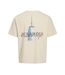 T-shirt beige homme jack & jones boston - xxl-2