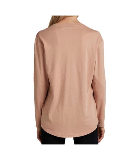 T-shirt manches longues rose femme lash loose d21372
