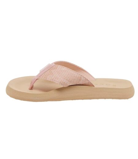 Womens/ladies Adios Super Light Flip Flops Pink Rocket Dog