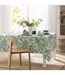 Nappe Antitache Imprimé Stylis 140x240cm Vert Sauge-4