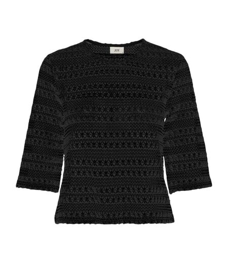 T-shirt en maille noir femme jdy elly - m