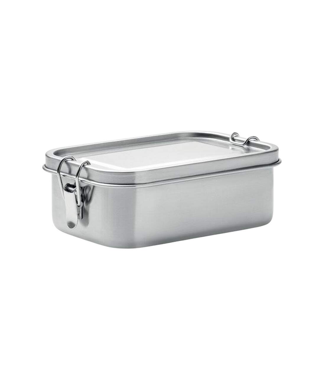 Chan stainless steel lunch box one size matt silver MidOcean-1