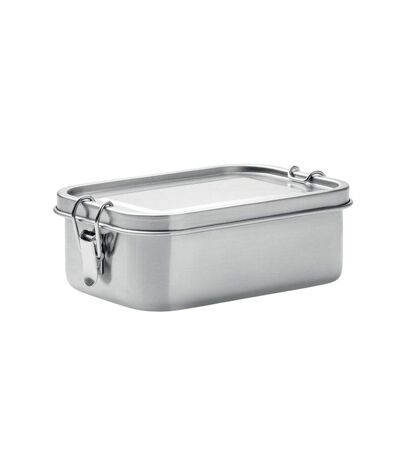 Chan stainless steel lunch box one size matt silver MidOcean