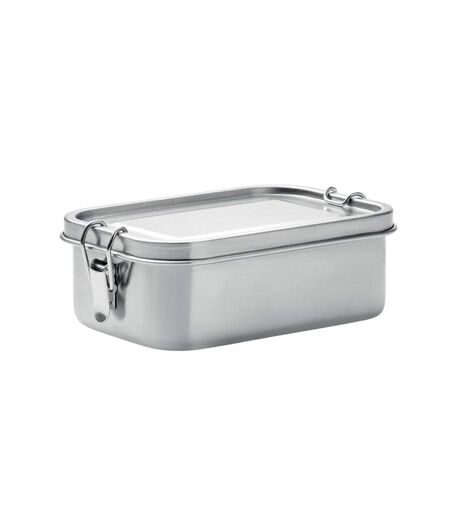 Chan stainless steel lunch box one size matt silver MidOcean