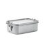 Chan stainless steel lunch box one size matt silver MidOcean-1