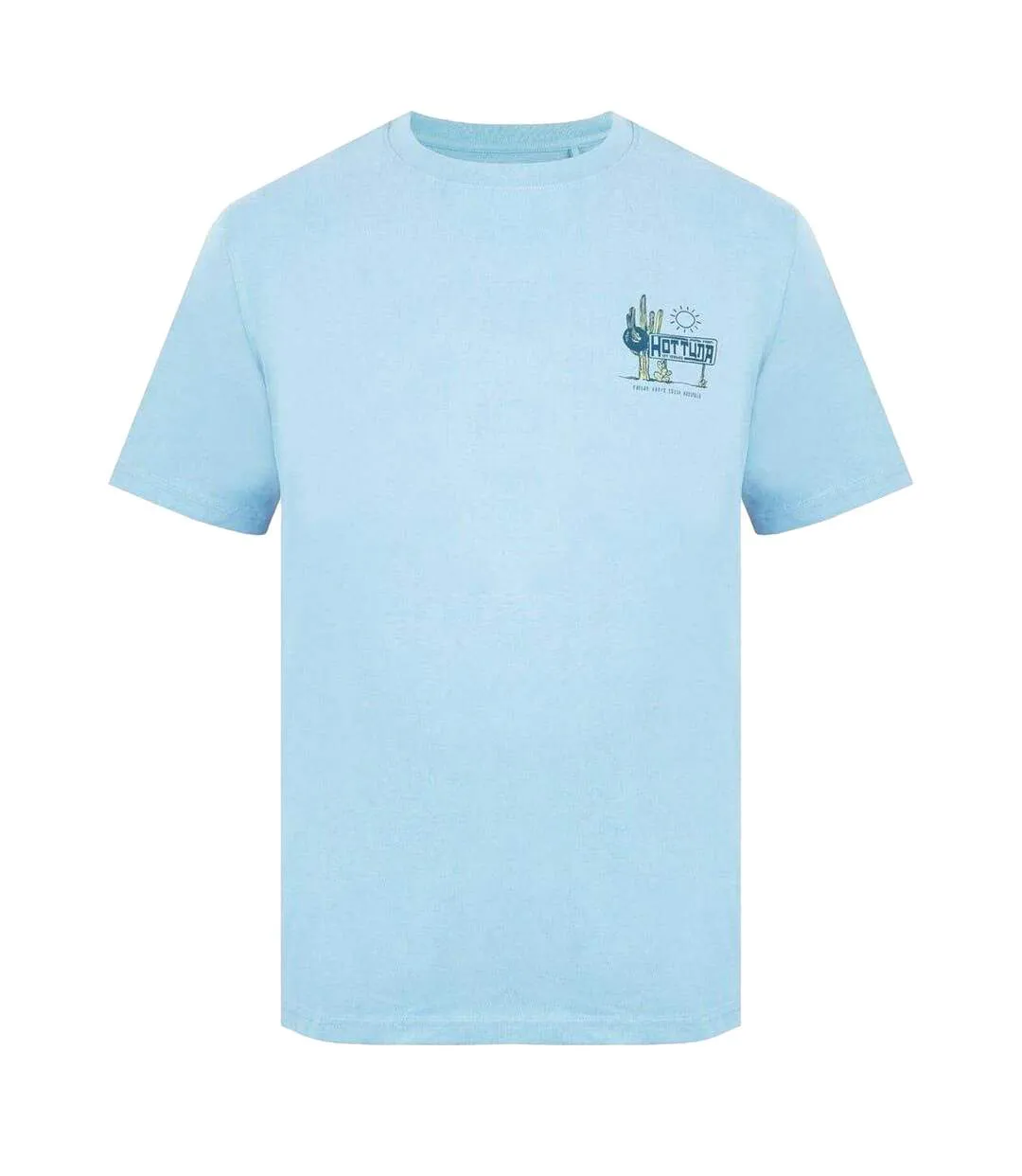T-shirt Homme Bleu Pâle Hot Tuna-1