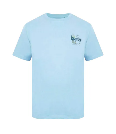 T-shirt Homme Bleu Pâle Hot Tuna