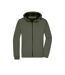 Veste Softshell Homme Olive Vert Camouflage James And Nicholson-1