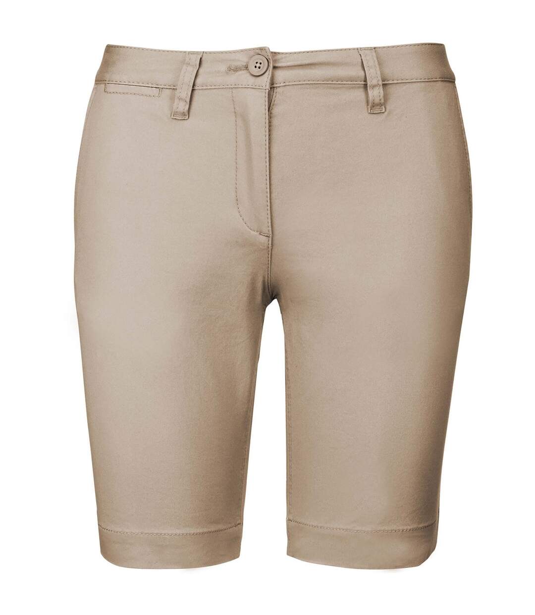 Short bermuda femme beige Kariban