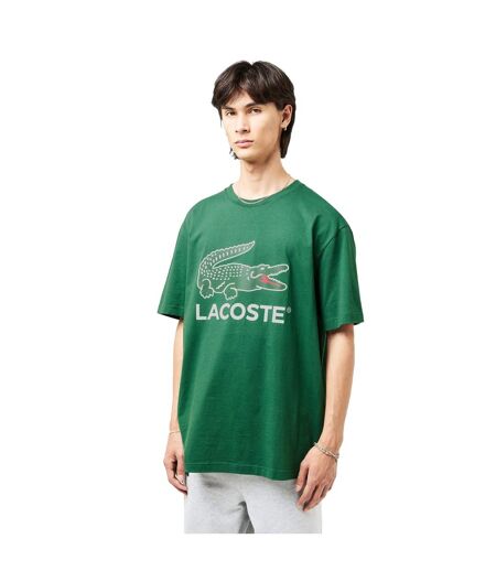 T-shirt Motif/style Imprimé Crocodile Homme Vert Lacoste