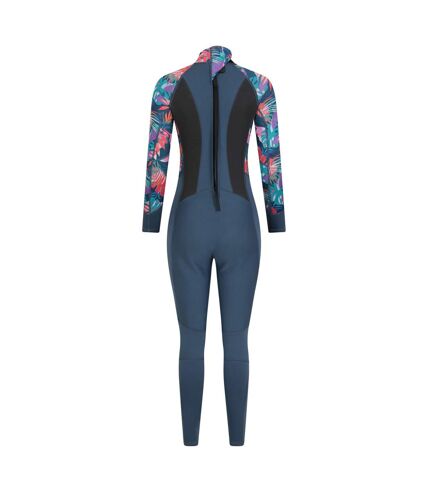 Mountain Warehouse Womens/Ladies Tropical Leaves Full Wetsuit (Navy) - UTMW3032