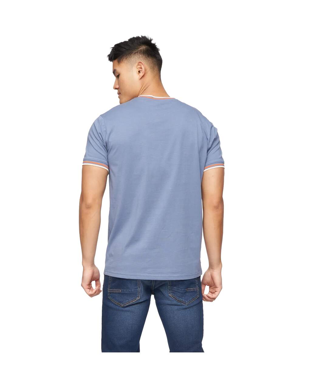 T-shirt ordale homme denim Crosshatch-2