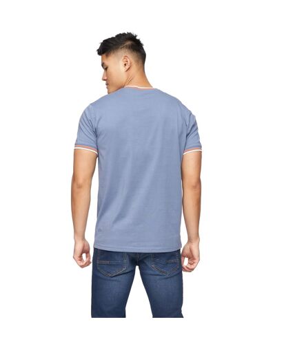 Mens ordale t-shirt denim Crosshatch