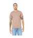 Canvas T-shirt Jersey Hommes Pêche Chinée Bella + Canvas-1