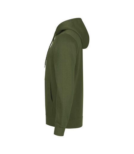 Sweat À Capuche Miami Adulte Vert Militaire Clique