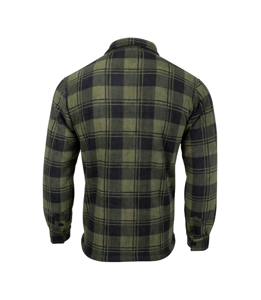 Chemise Motif/style À Carreaux Tundra Homme Vert Jack Pyke-2