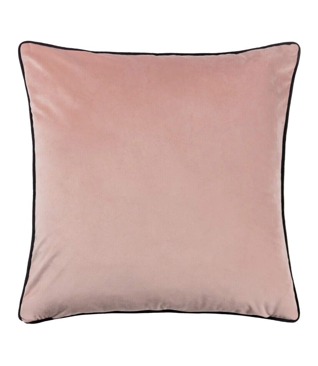 Moriyo contrast piping tropical cushion cover 30cm x 50cm blush Wylder