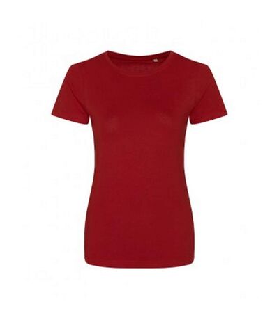 T-shirt femmes rouge Ecologie