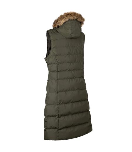 Veste Sans Manches Audrey Femme Vert Kaki Trespass