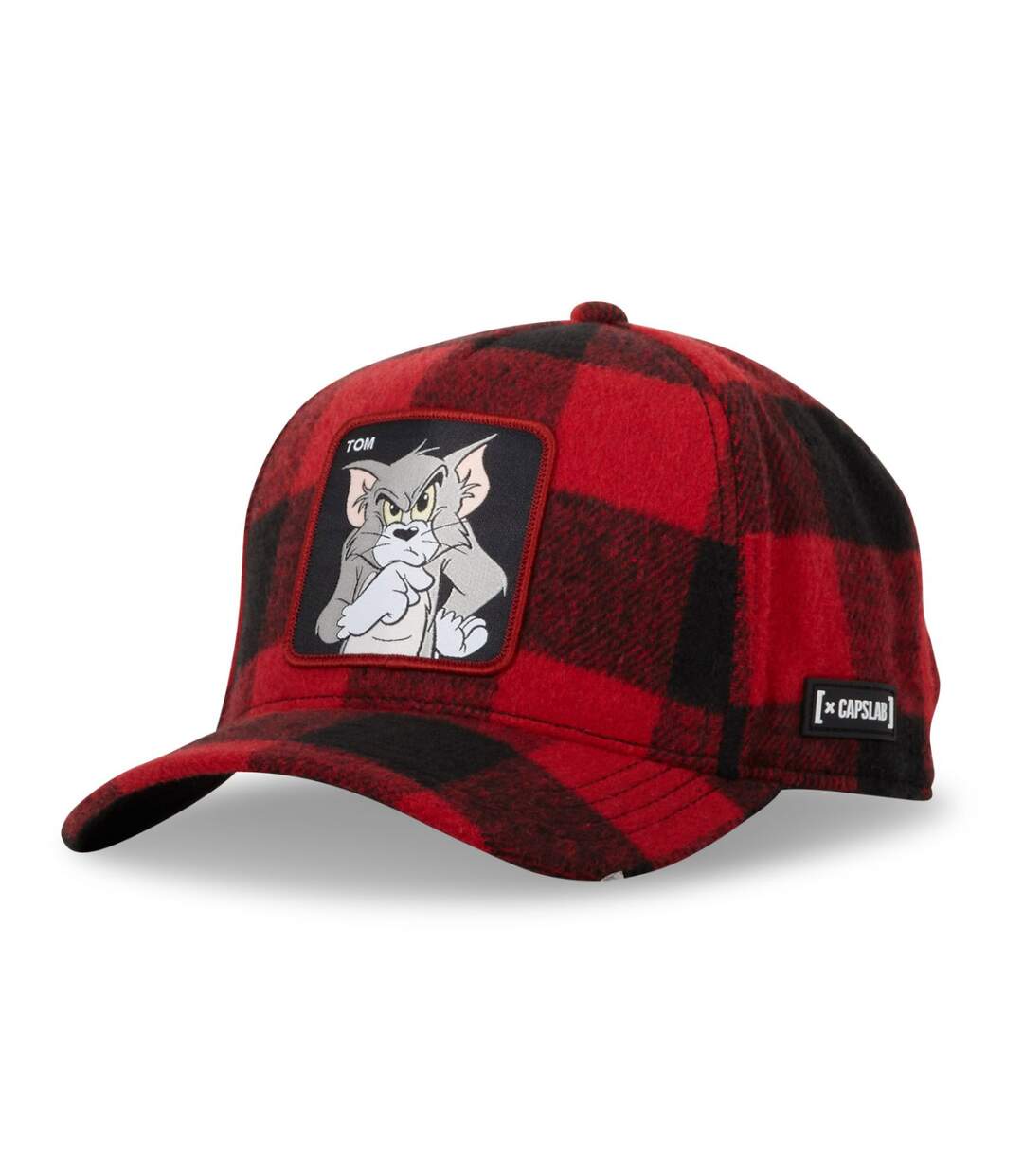 Casquette trucker avec filet finitions premium Tom et Jerry Capslab-1