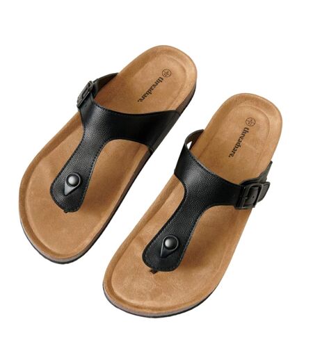Sandales Homme Noir Threadbare