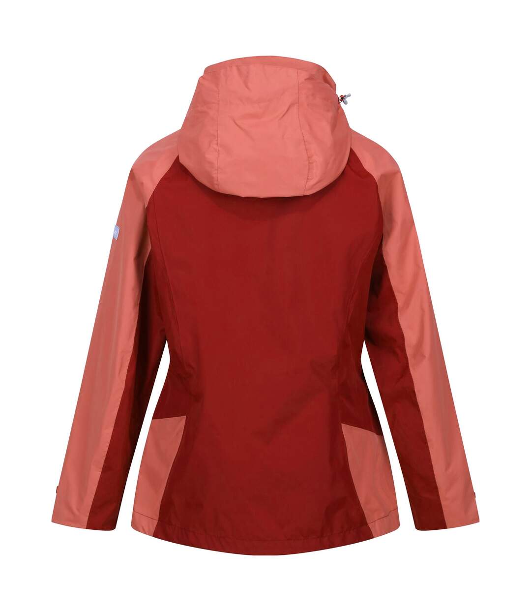 Veste imperméable calderdale femme rouge foncé / corail clair Regatta-2