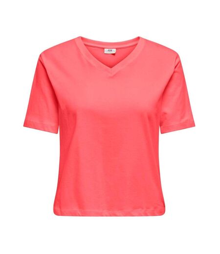 T-shirt corail femme jdy rex 15352294 - m