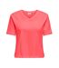 T-shirt corail femme jdy rex 15352294 - m-1