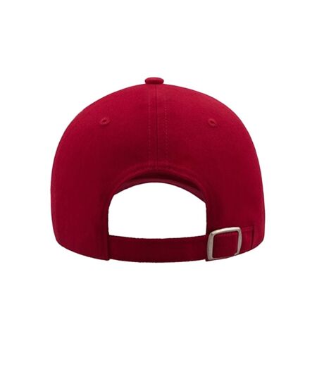 Atlantis Liberty Sandwich Heavy Brush Cotton 6 Panel Cap (Burgundy) - UTAB193