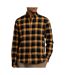 Chemise à carreaux  marine/camel homme timberland solucell buffalo-1