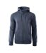 Veste À Capuche Silian Homme Bleu Marine Clair Chiné Hi-Tec-1