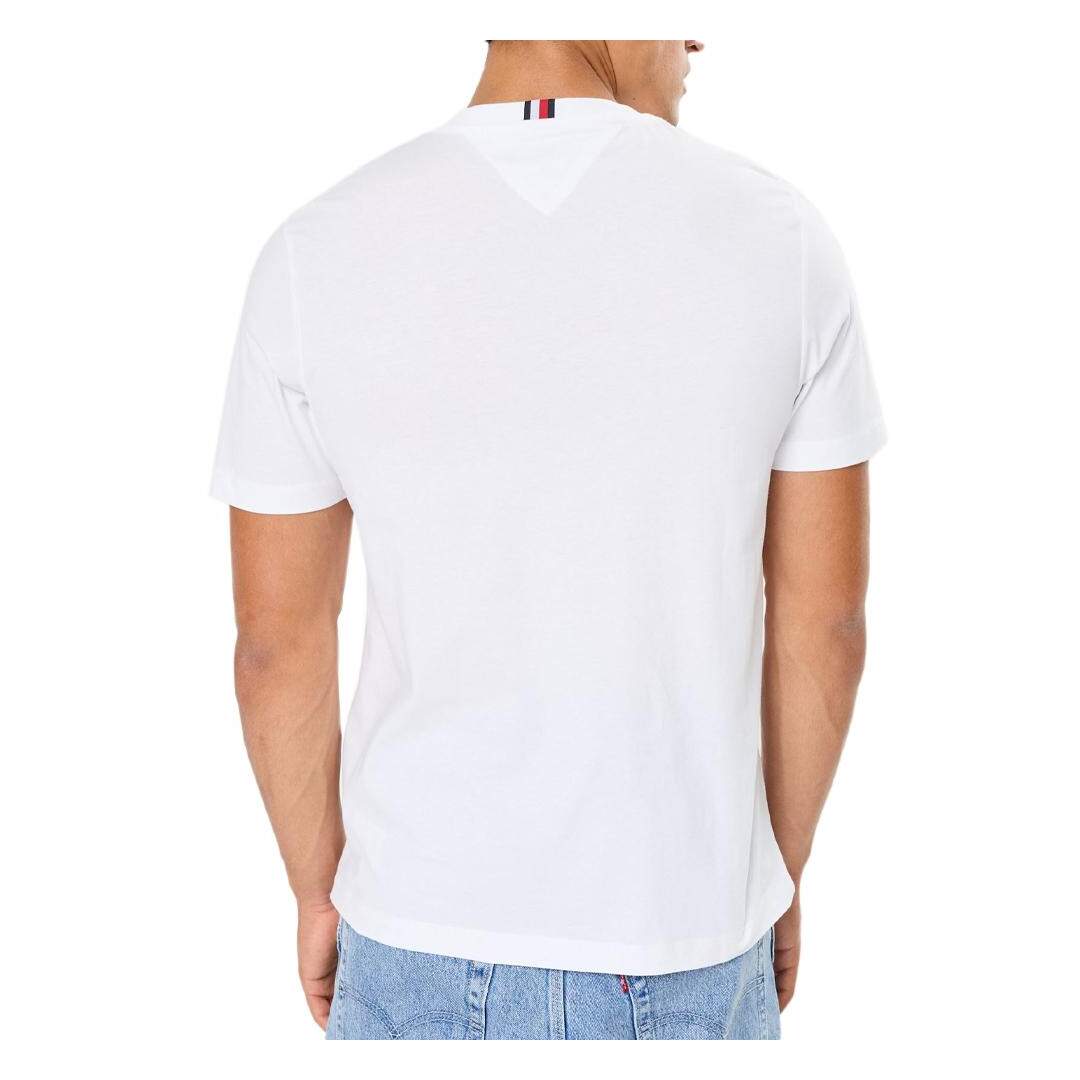 T-shirt Blanc Homme Tommy Hilfiger Pocket - 3XL-2