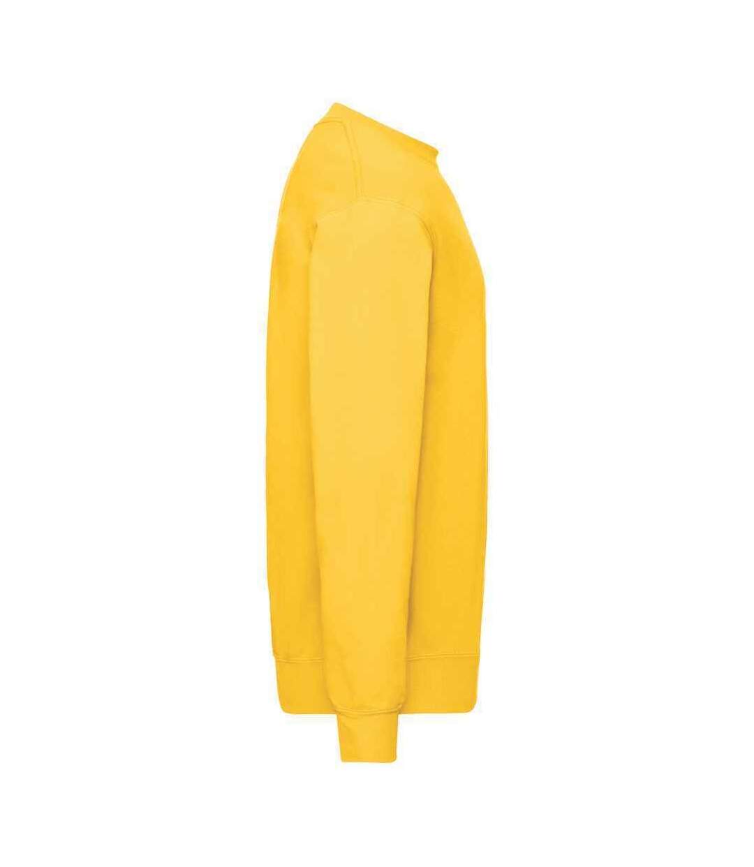 Sweat classic adulte jaune Fruit of the Loom-2