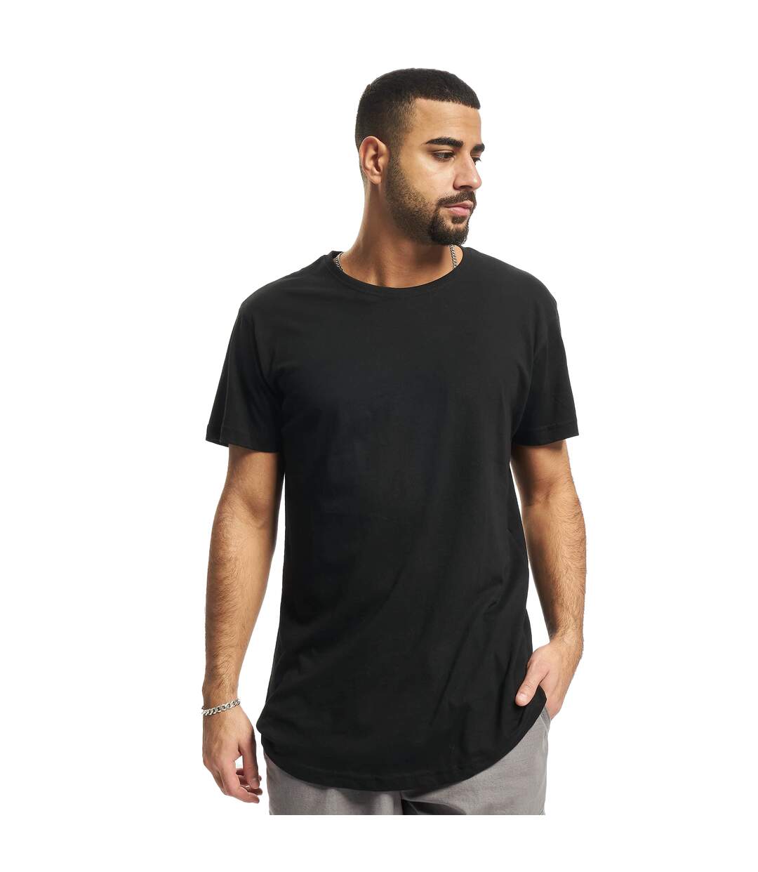 T-shirts Homme Noir Urban Classics-1