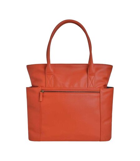 Mistley faux leather shoulder bag one size orange Weird Fish
